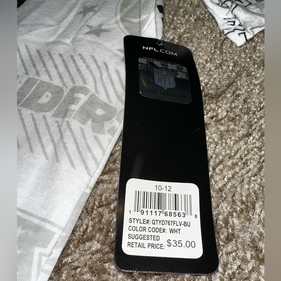 NWT NFL LAS VEGAS RAIDERS JERSEY/TEE BUNDLE - Picture 6 of 7